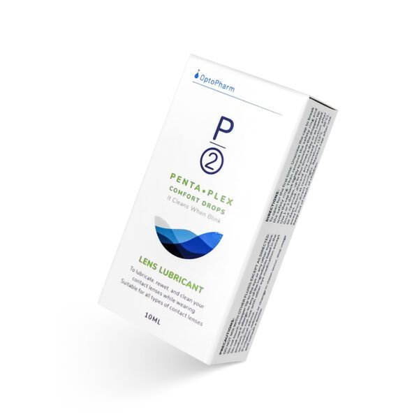 Nước Nhỏ Mắt Kính Áp Tròng P2 Comfort Drops 10ml Giúp Cấp Ẩm Và Kháng Khuẩn Chính Hãng