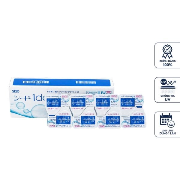 Áp Tròng Seed Nhật bản 1 ngày
