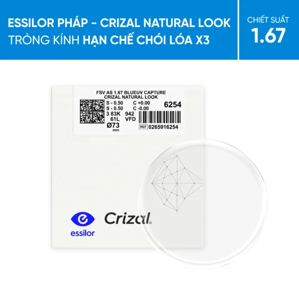 ESSILOR NATURAL LOOK 1.67